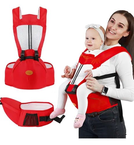 SHEIN Portador De Asiento De Cadera Para Bebé, Abrazo Cómodo 4 En 1 Portador De Bebé - Quierox - Tienda Online