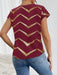 SHEIN Privé Blusa casual elegante y suelta con hombros de lámina para mujer - Quierox - Tienda Online