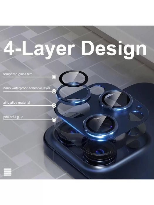 Shein Protector de lente de cámara compatible con iPhone 13 Pro Max - Quierox - Tienda Online