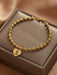 SHEIN Pulsera con abalorios con inicial S - Quierox - Tienda Online