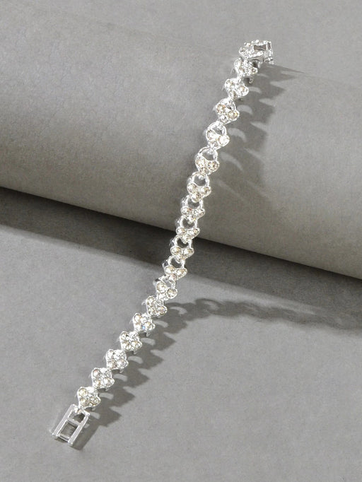 SHEIN Pulsera con diseño de diamante de imitación - Quierox - Tienda Online