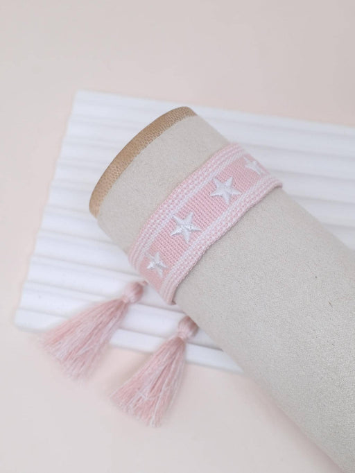 Shein Pulsera con estrella con bordado con diseño de fleco - Quierox - Tienda Online