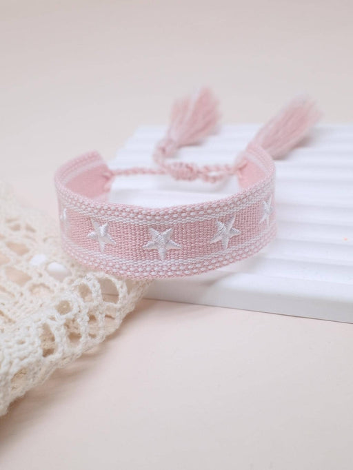 Shein Pulsera con estrella con bordado con diseño de fleco - Quierox - Tienda Online