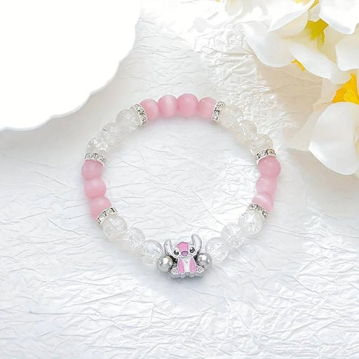 SHEIN Pulsera de cuentas de ángel con diseño de Stitch - Quierox - Tienda Online