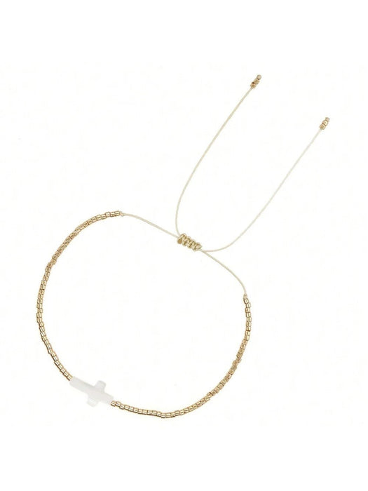 SHEIN Pulsera de la amistad con cuentas de alta calidad para mujer, estilo bohemio - Quierox - Tienda Online