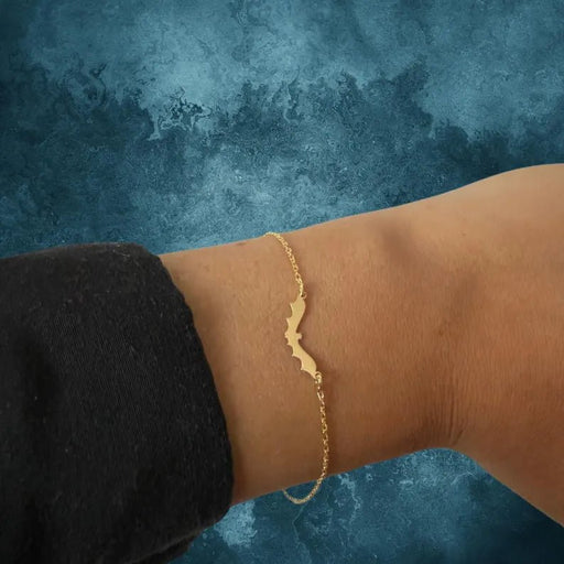 Shein Pulsera de murciélago, joyería minimalista de Halloween - Quierox - Tienda Online