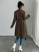 SHEIN Rafferiza Chaqueta regular de mujer de unicolor, sintético - Quierox - Tienda Online