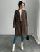 SHEIN Rafferiza Chaqueta regular de mujer de unicolor, sintético - Quierox - Tienda Online