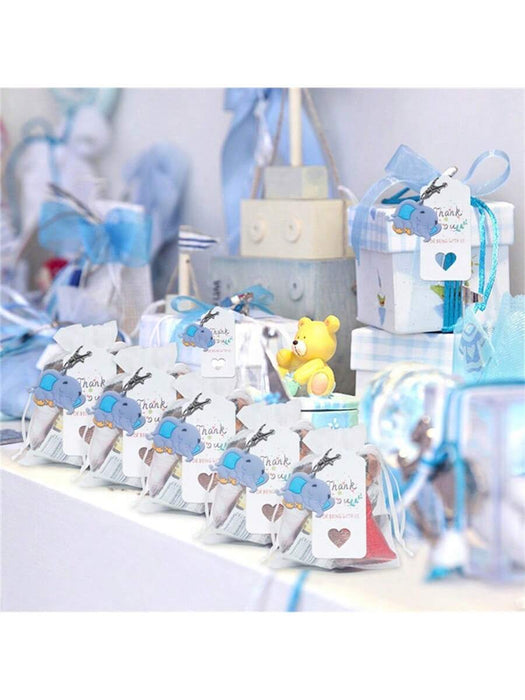 Shein Recuerdos para baby shower, 30 sets de regalos para invitados que incluyen llavero + bolsas - Quierox - Tienda Online