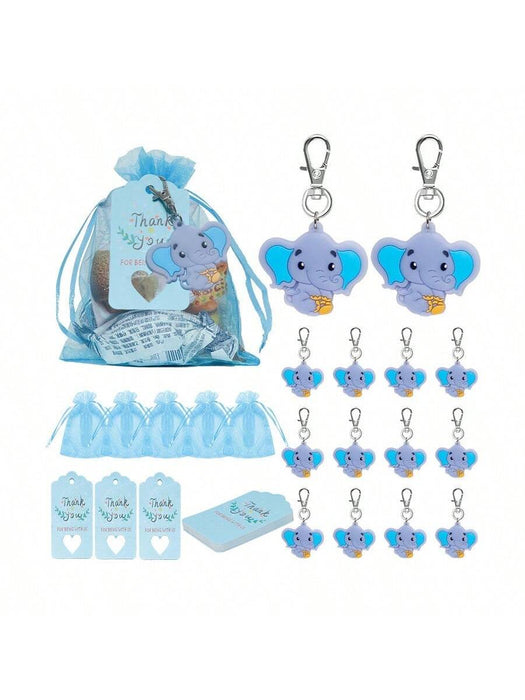 Shein Recuerdos para baby shower, 30 sets de regalos para invitados que incluyen llavero + bolsas - Quierox - Tienda Online
