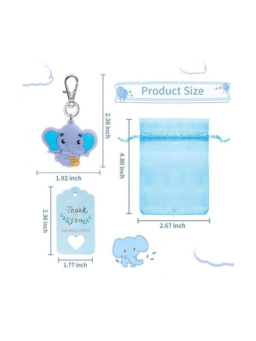 Shein Recuerdos para baby shower, 30 sets de regalos para invitados que incluyen llavero + bolsas - Quierox - Tienda Online