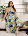 SHEIN Reflora Vestido de verano elegante sin mangas talla grande para mujer - Quierox - Tienda Online