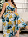 SHEIN Reflora Vestido de verano elegante sin mangas talla grande para mujer - Quierox - Tienda Online