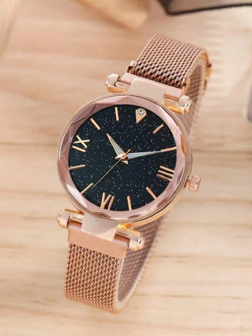 SHEIN Reloj de cuarzo con esfera floral - Quierox - Tienda Online