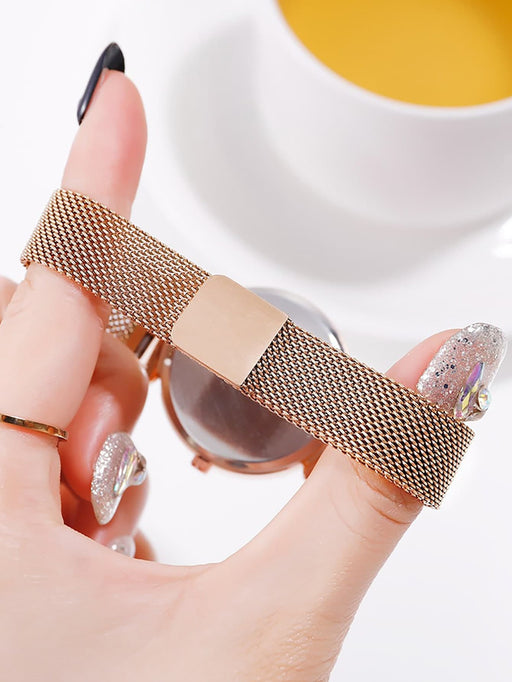 SHEIN Reloj de cuarzo con esfera floral - Quierox - Tienda Online