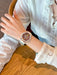 SHEIN Reloj de cuarzo para mujer, deslumbrante y lujoso, con diamantes de imitación - Quierox - Tienda Online