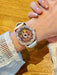 SHEIN Reloj de cuarzo para mujer, deslumbrante y lujoso, con diamantes de imitación - Quierox - Tienda Online