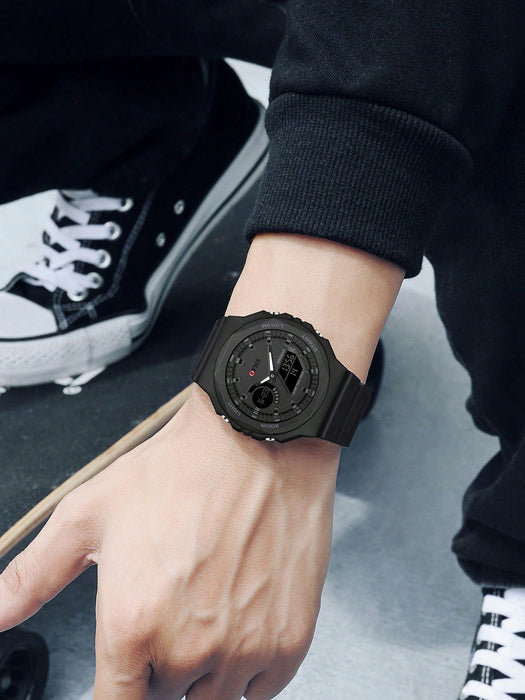 SHEIN Reloj de cuarzo SANDA de lujo para hombres, resistente al agua - Quierox - Tienda Online