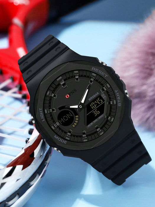 SHEIN Reloj de cuarzo SANDA de lujo para hombres, resistente al agua - Quierox - Tienda Online