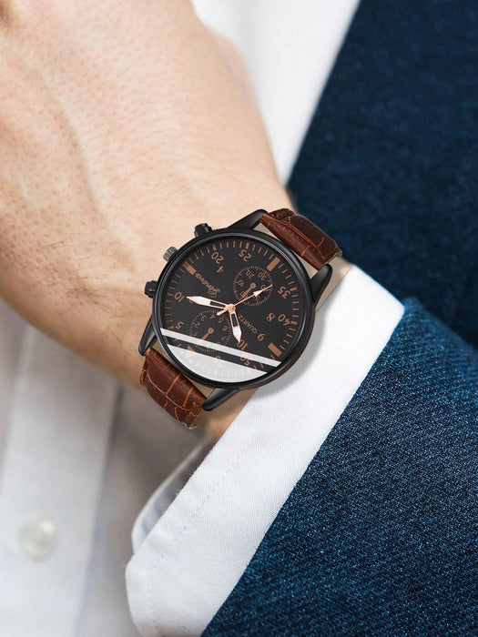 Shein Reloj de hombre de 4 piezas - Quierox - Tienda Online