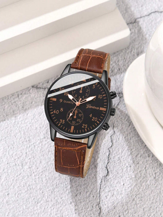 Shein Reloj de hombre de 4 piezas - Quierox - Tienda Online