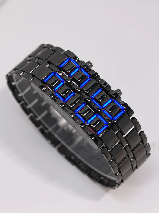 Shein Reloj de pulsera de lava LED de versión coreana — Quierox