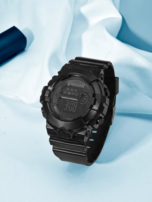 SHEIN Reloj digital redondo esfera - Quierox - Tienda Online
