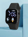 Shein Reloj electrónico LED con forma de astronauta o cohete (2 unidades) - Quierox - Tienda Online