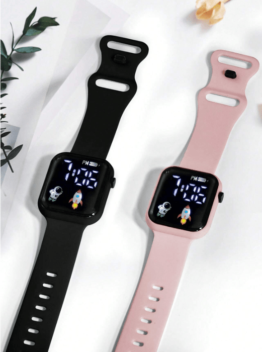 SHEIN Reloj electrónico luminoso para niños (2 piezas) - Quierox - Tienda Online
