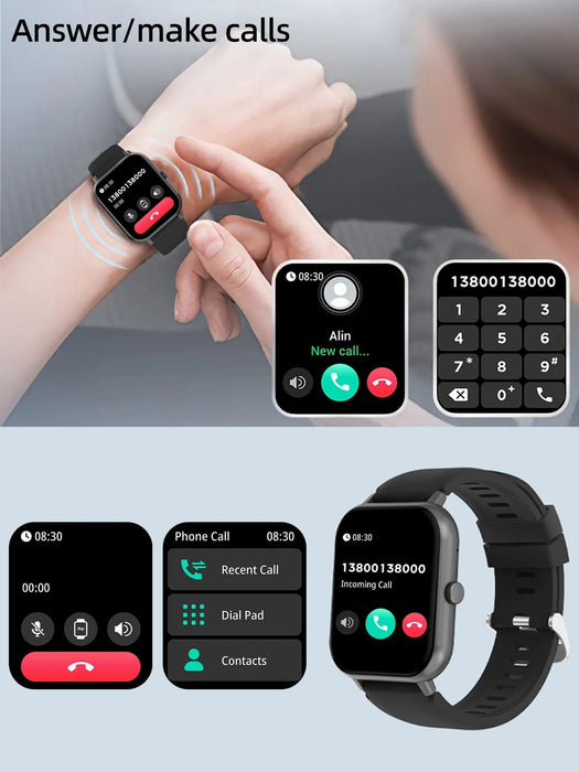 Shein Reloj inteligente unisex con pantalla táctil - Quierox - Tienda Online
