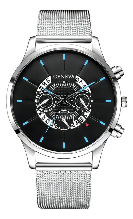 SHEIN Reloj Para Hombre Con Correa De Metal - Quierox - Tienda Online