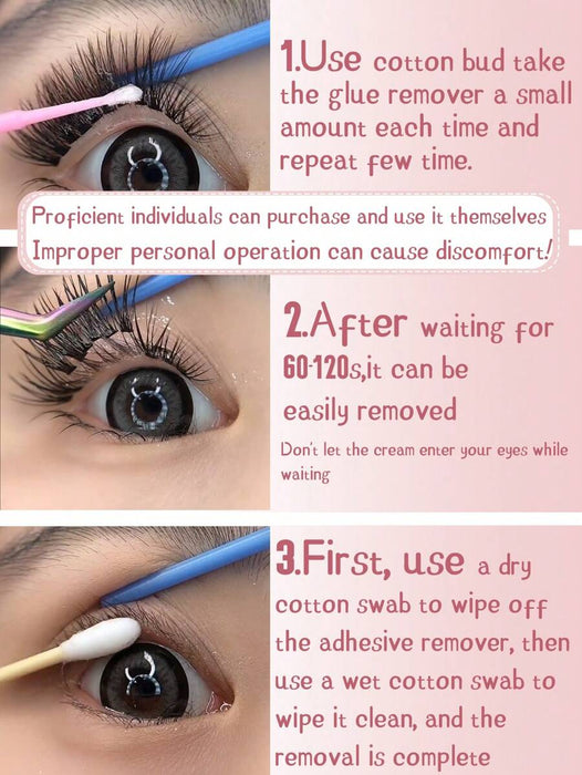 Shein Removedor de extensiones de pestañas 10 g Crema - Quierox - Tienda Online