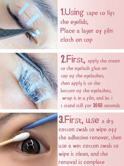 Shein Removedor de extensiones de pestañas 10 g Crema - Quierox - Tienda Online