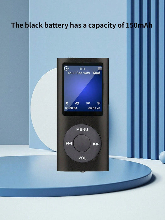 SHEIN Reproductor MP3 portátil de alta fidelidad GM22, compatible con grabación MP4, radio FM - Quierox - Tienda Online