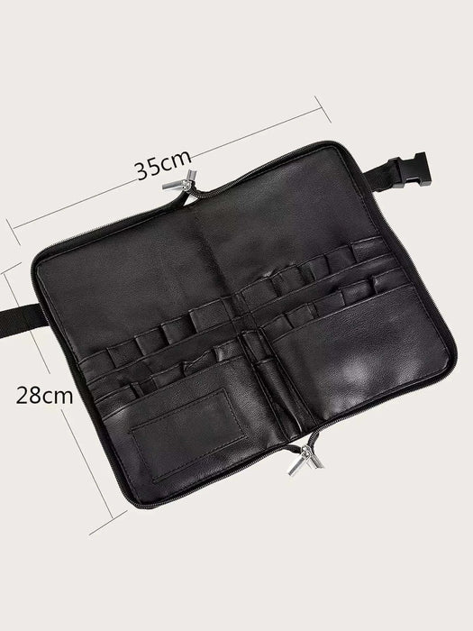 Shein Riñonera de gran capacidad para brochas de maquillaje, 1 unidad, con 24 - 35 ranuras - Quierox - Tienda Online