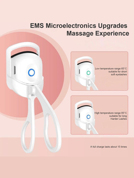 Shein Rizador de pestañas eléctrico ABS de 1 pieza - Quierox - Tienda Online