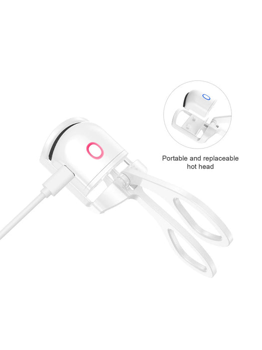 Shein Rizador de pestañas eléctrico ABS de 1 pieza - Quierox - Tienda Online