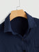 SHEIN ROMWE Camisa básica con botones frontales - Quierox - Tienda Online