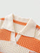 SHEIN ROMWE MEN Prep Jersey de hombre con rayas y bordado de letras - Quierox - Tienda Online