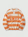 SHEIN ROMWE MEN Prep Jersey de hombre con rayas y bordado de letras - Quierox - Tienda Online