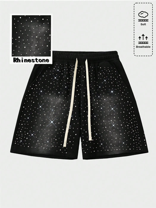SHEIN ROMWE MEN Street Life Primavera/Verano Pantalones cortos casuales para hombre - Quierox - Tienda Online