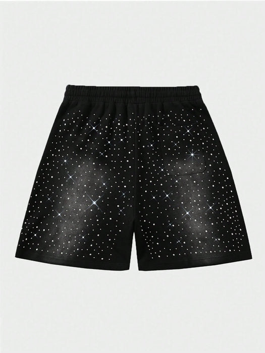 SHEIN ROMWE MEN Street Life Primavera/Verano Pantalones cortos casuales para hombre - Quierox - Tienda Online