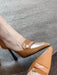 SHEIN Sandalias brillantes de tacón alto con aberturas laterales, para mujer - Quierox - Tienda Online
