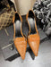 SHEIN Sandalias brillantes de tacón alto con aberturas laterales, para mujer - Quierox - Tienda Online