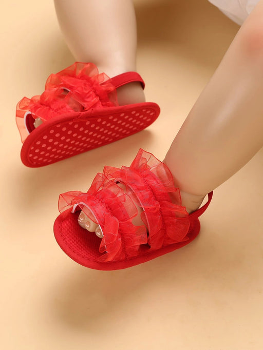 Shein Sandalias con decoración de encaje para niña - Quierox - Tienda Online