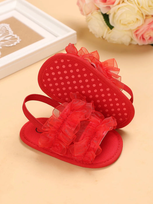 Shein Sandalias con decoración de encaje para niña - Quierox - Tienda Online