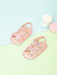 SHEIN Sandalias con tira de tobillo de moda de tela,para bebés - Quierox - Tienda Online