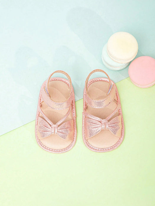 SHEIN Sandalias con tira de tobillo de moda de tela,para bebés - Quierox - Tienda Online