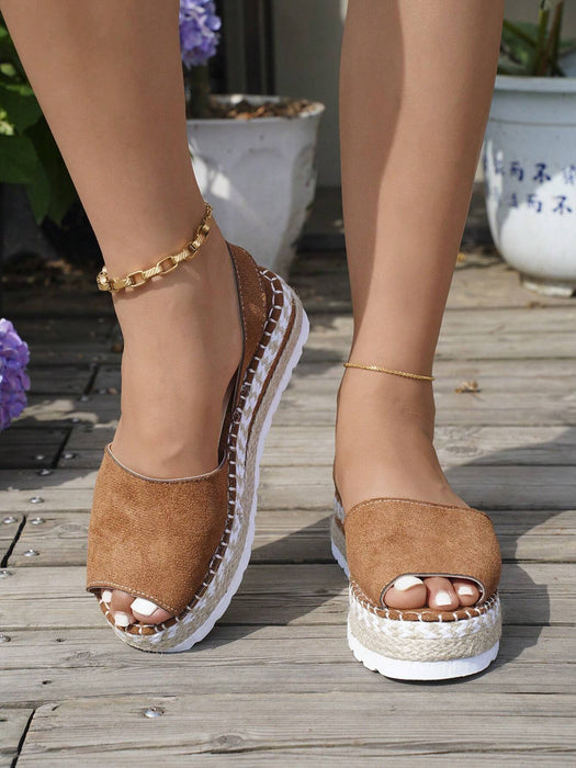 Wedge Shein Botas Plataforma Sandalias De Mujer Shein Para Mujer