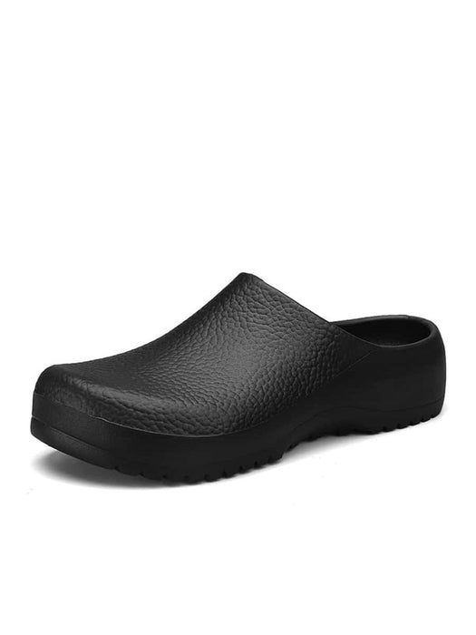Shein Sandalias de hombre, zapatos de chef, antideslizantes de EVA, negras, punta cerrada - Quierox - Tienda Online